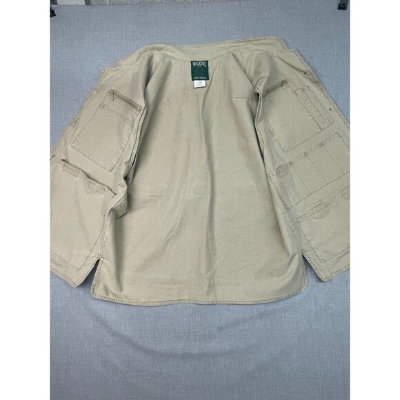 NEW The Walking Co. Certified Gear Men's Light Brown Tactical Fishing Vest Large - Picture 5 of 8